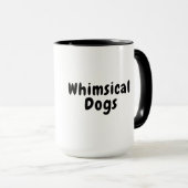 Mug Chiens fantaisistes (Devant droit)