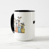 Mug Chiens fantaisistes (Devant gauche)
