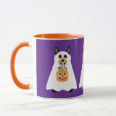 Mug Chiens fantômes de Corgi Halloween (Gauche)