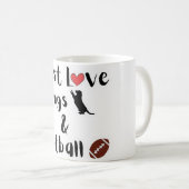 Mug Chiens & Football Coffee Cup (Devant droit)