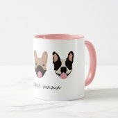 Mug Chiens français de Frenchie Mama (Devant droit)