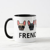 Mug Chiens français français français (Gauche)