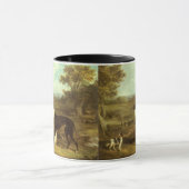 Mug Chiens, Greyhound et Espagnol, Docteur Fop par Her (Centre)