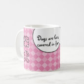 Mug Chiens japonais heureux de Shiba Inu les "sont (Devant gauche)