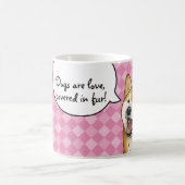 Mug Chiens japonais heureux de Shiba Inu les "sont (Centre)