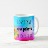 Mug Chiens Laisser des Empreintes de pattes sur votre  (Devant droit)