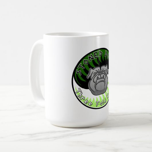 Mug Chiens lapidés (Devant gauche)