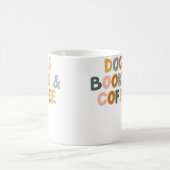 Mug Chiens Livres Et Café (Centre)