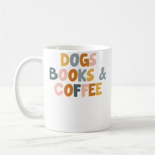 Mug Chiens Livres Et Café
