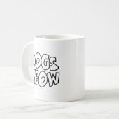 Mug Chiens Miauissent (Devant gauche)