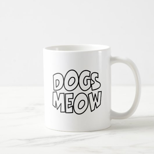 Mug Chiens Miauissent (Droite)