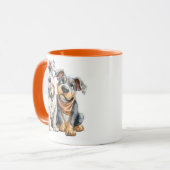Mug chiens mignons (Devant gauche)