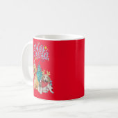 Mug Chiens mignons Noël (Devant gauche)