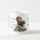 Mug Chiens ont des propriétaires Chats ont du personne (Devant gauche)