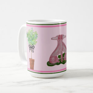 Mug Chiens opiens du Staffordshire rose