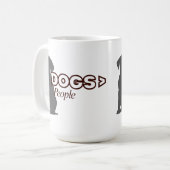 Mug Chiens personnalisables > Personnes (Devant gauche)