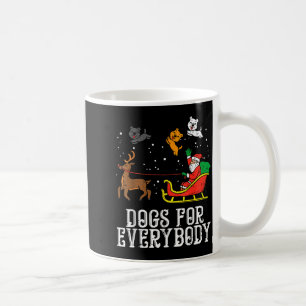 Mug Chiens pour tout le monde Santa Noël drôle de Noël