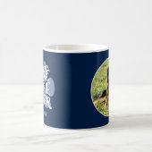 Mug "Chiens rendent la vie meilleure" Photo de Chien p (Centre)