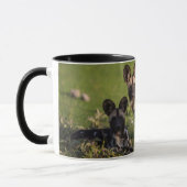 Mug Chiens sauvages africains en Tanzanie (Gauche)