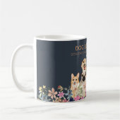 Mug Chiens Walker Brown de la Marine (Gauche)