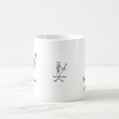 Mug Chiffre bas bassiste de bâton de déesse de femelle (Centre)