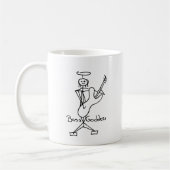 Mug Chiffre bas bassiste de bâton de déesse de femelle (Gauche)