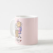 Mug Chiffre Blogger de bâton d'Internet (Devant gauche)