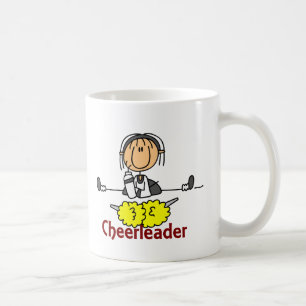 Mug Chiffre de bâton de pom-pom girl