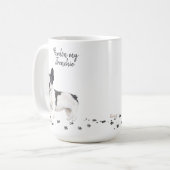 Mug Chiffre de taureau français | Pardon Mon Français  (Devant gauche)