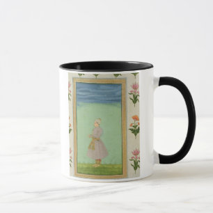 Mug Chiffre debout d'un garçon avec un poignard orné