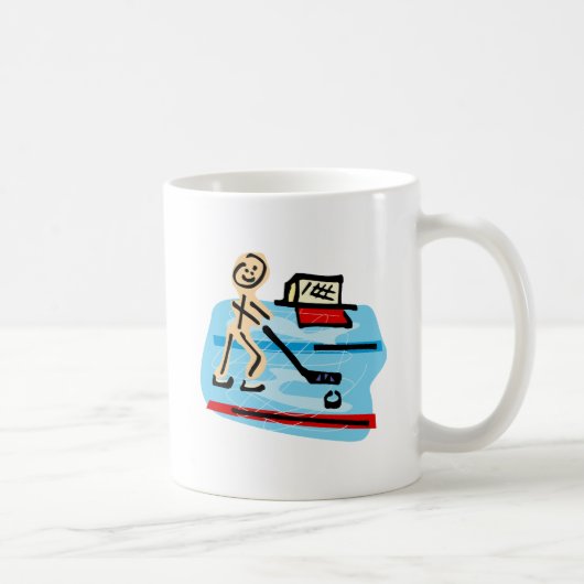 Mug chiffre joueur de bâton (Droite)