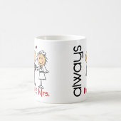 Mug Chiffre M. et Mme Always de bâton de couples de (Centre)