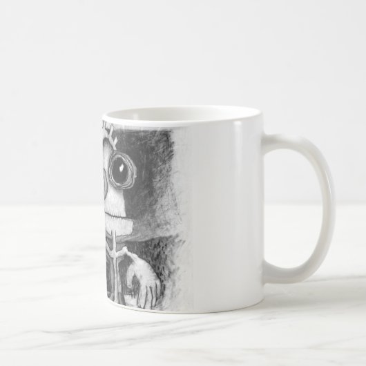 Mug chiffre + marionnette (Droite)