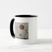 Mug Chiffre masculin avec le soleil (Devant gauche)