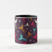 Mug Chiffre motif d'oiseaux de Phoenix (Centre)
