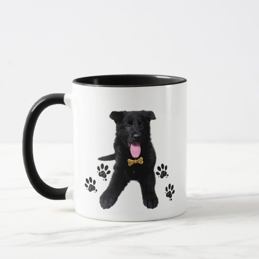 Mug Chiffre noir allemand (Gauche)