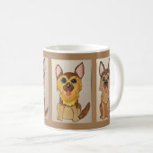 Mug Chiffres allemands (Devant droit)