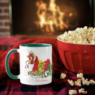 Mug Chiffres de biscuits de lait père Noël