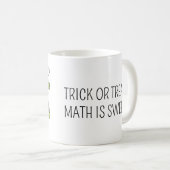 Mug Chiffres irrationnels Math Halloween Enseignant Pi (Devant droit)