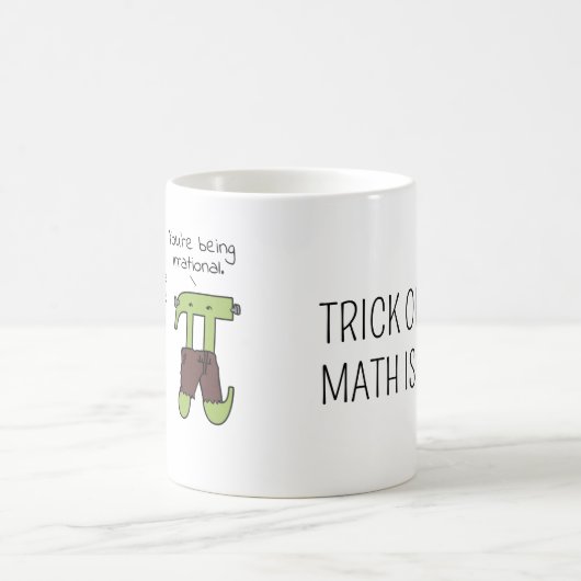 Mug Chiffres irrationnels Math Halloween Enseignant Pi (Centre)