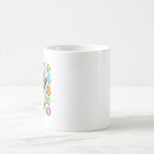Mug Chiffres Mignon Chiots Maths pour Enfants (Centre)