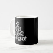 Mug Chiffres thaïlandais Pyramide ♦ Script en thaï ♦ (Devant gauche)