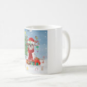 Mug Chih Tzu Chien dans Noël de neige (Devant droit)