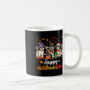 Mug Chih Tzu Chien Halloween Noël Joyeux Hallomerci
