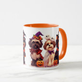 Mug Chih Tzu Chih Halloween (Devant droit)