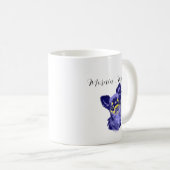 Mug Chihuahua Abstrait (Devant droit)