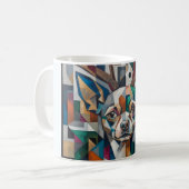Mug Chihuahua Abstrait (Devant gauche)