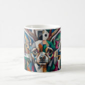 Mug Chihuahua Abstrait (Centre)