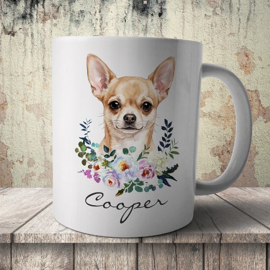 Mug Chihuahua aquarelle