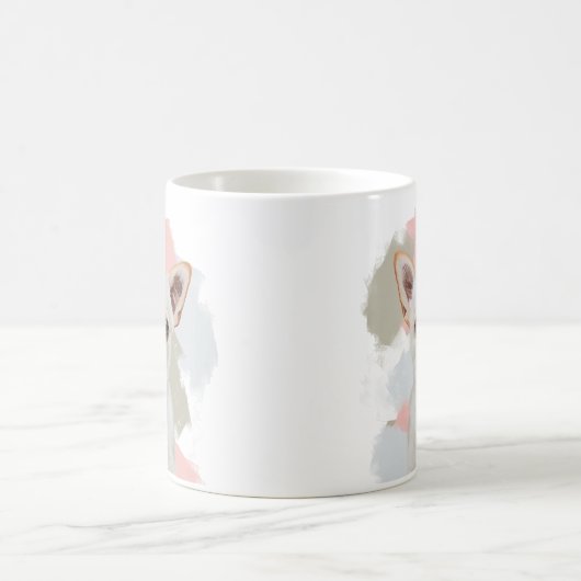 Mug Chihuahua blanc mou (Centre)